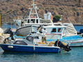 Louise Donovan - Quilt - Small Greek Ferry Boat