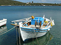 Louise Donovan - Quilt - Small Greek Ferry Boat