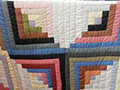 Louise Donovan - Quilt - Scraps - Log Cabin