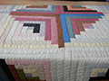 Louise Donovan - Quilt - Scraps - Log Cabin