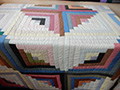 Louise Donovan - Quilt - Scraps - Log Cabin